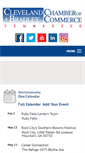 Mobile Screenshot of clevelandchamber.com